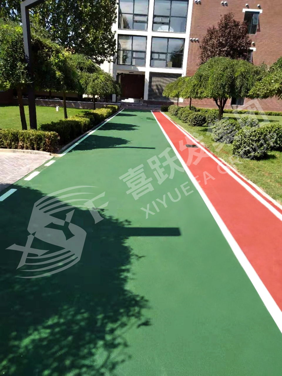 北京私立樹人·瑞貝學校路面